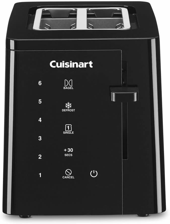 Cuisinart 4-Slice Touchscreen Toaster, Black, CPT-T40P1