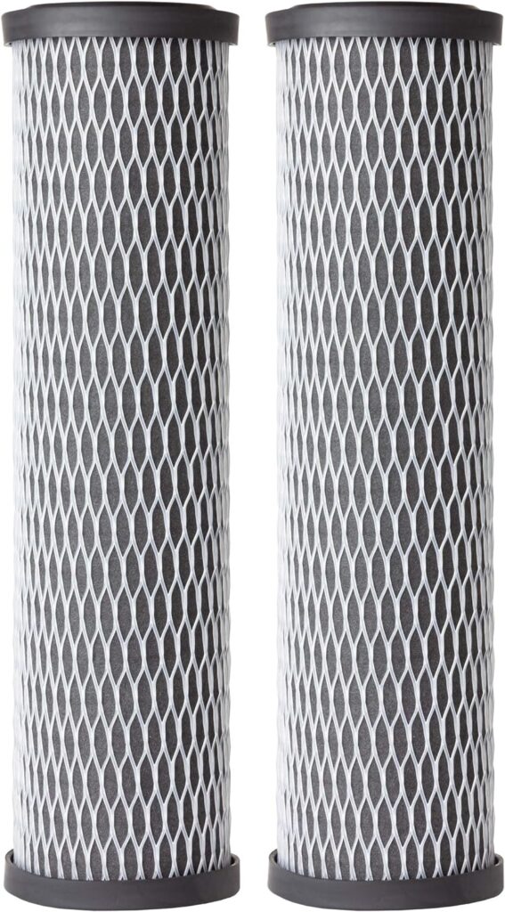 AO Smith 2.5x10 5 Micron Carbon Wrap Sediment Water Filter Replacement Cartridge - 2 Pack - For Whole House Filtration Systems - AO-WH-PRE-RCP2